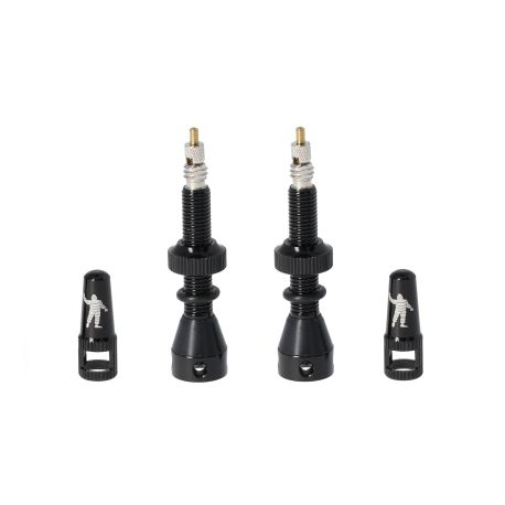 Valve tubeless 40mm paire noir