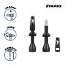 Valve tubeless 40mm paire noir