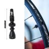 Valve tubeless 40mm paire noir