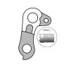 Patte de dérailleur GH-251 Bulls (direct mount axle, M12 pitch 1.75)