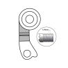 Patte de dérailleur GH-249 Bulls (direct mount axle, M12 pitch 1.75)