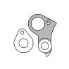 Patte de dérailleur GH-176 Cube (hanger+axle cap)