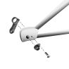 Patte de dérailleur GH-175 Cube (hanger+axle cap)