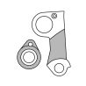 Patte de dérailleur GH-175 Cube (hanger+axle cap)