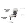 Siège enfant GUPPY blanc 35 kg