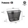 Panier acier fixation fixe 20L