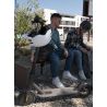 Casque urbain Blanc Taille M 55-58 cm