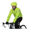 Housse de casque réfléchissante jaune - imperméable