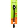 Béquille centrale noire basique acier 24''- 28'' max.: 25kg