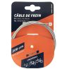 Câble de frein universel galvanisé 2M à 2 raccords