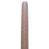 Pneu rigides 700x35c Blueway anticrevaison 30TPI bande réflective marron