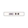 Attache rapide lot de 2 - Snap On - 1/2" X 5/64" noire