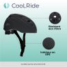 Casque Junior T52-59 CM HEADLOCK NOIR