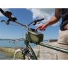 Sacoche de cadre smartphone avec pare-soleil - KAKI