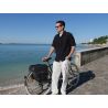 Sacoche double 2x13,5 L - NOIR