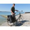 Sacoche double roll-top 2x25 L - NOIR