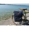 Sacoche double roll-top 2x25 L - BLEU