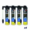Lot d'aérosols répare crevaison vélo 75ml