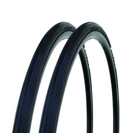 Lot de deux Pneus course tringles souples
