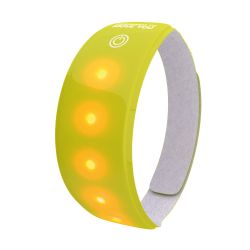 Brassards réfléchissants LIGHT BAND pour bras et cheville avec LED rouges