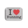 Accroches dossards magnétiques BIBBITS I love Running