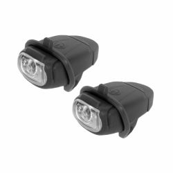 Lot de deux Eclairages 2 couleurs rechargeables USB