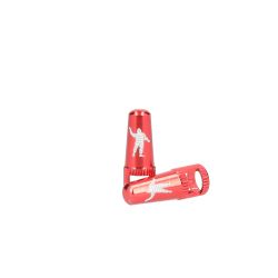 Bouchon de valve paire  - rouge
