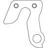 Patte de dérailleur GH-274   Orbea