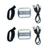 Lot de deux Clips LED multiusage - 6 leds - USB
