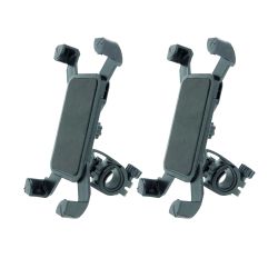 Lot de deux Supports téléphone orientable PE