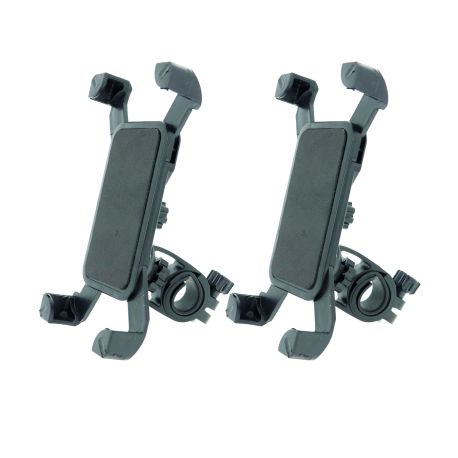 Lot de deux Supports téléphone orientable PE