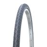 Pneu rigides 700x35c Blueway anticrevaison 30TPI bande réflective noir