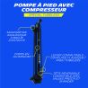 Pompe a pied avec compresseur MICHELIN AIR TANK TUBELESS