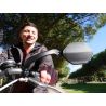 Rétroviseur gauche Hexa tête rotative miroir XXL