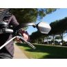 Rétroviseur gauche Hexa tête rotative miroir XXL
