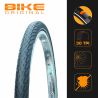 Lot de deux Pneus rigide Blueway anticrevaison 30 TPI bande réflective