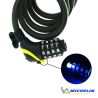 Antivol spirale à code LED 150 cm Ø 12 mm