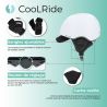 Casque adulte urbain In-mold T 58-61 cm avec protège-oreilles amovibles