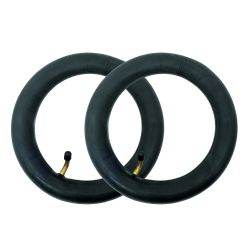 Lot de deux Chambres à air 8,5" valve Schrader coudée