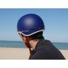 Casque Urbain avec visière avec headlock Blue Navy L (59-61 cm)