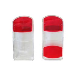 2 couvercles plastiques lumières gauche et droite - GAMMA