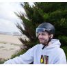 Casque urbain Trendy avec visière et headlock