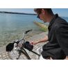 Sacoche de cadre smartphone avec pare-soleil