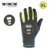 Gants réfléchissants gris foncé Dark Gloves 1.0