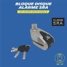 Bloque disque Alarme SRA