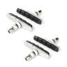 Lot de deux Paires de patins de freins à vis V-brake 70mm déporté à cartouches