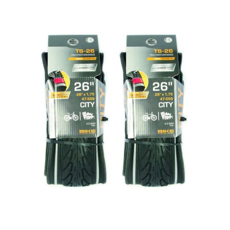 Lot de deux Pneus tringles souples