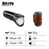 SET phare avant + feu arrière FYRE IXXI 383 USB -