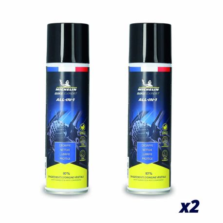Lot de deux  All-In-1  (Dégraissant Dégrippant Nettoyant et Lubrifiant) 200 ML