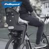 Porte bébé KOOLAH fixation porte-bagage Gris Foncé/Argent